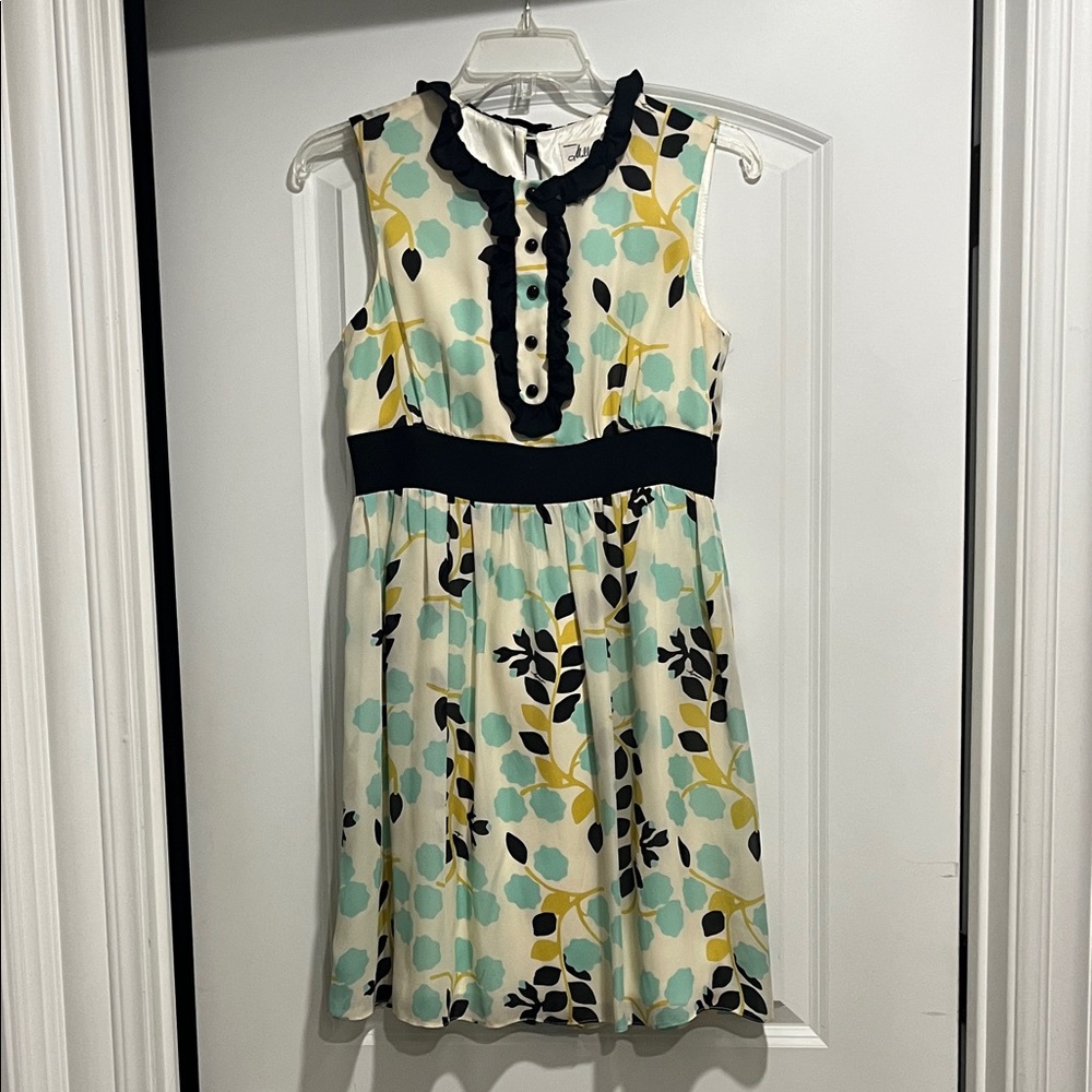 Milly Retro Floral Dress